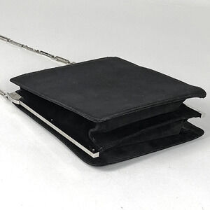 Salvatore Ferragamo chain logo Hobo black Shoulder suede Bag